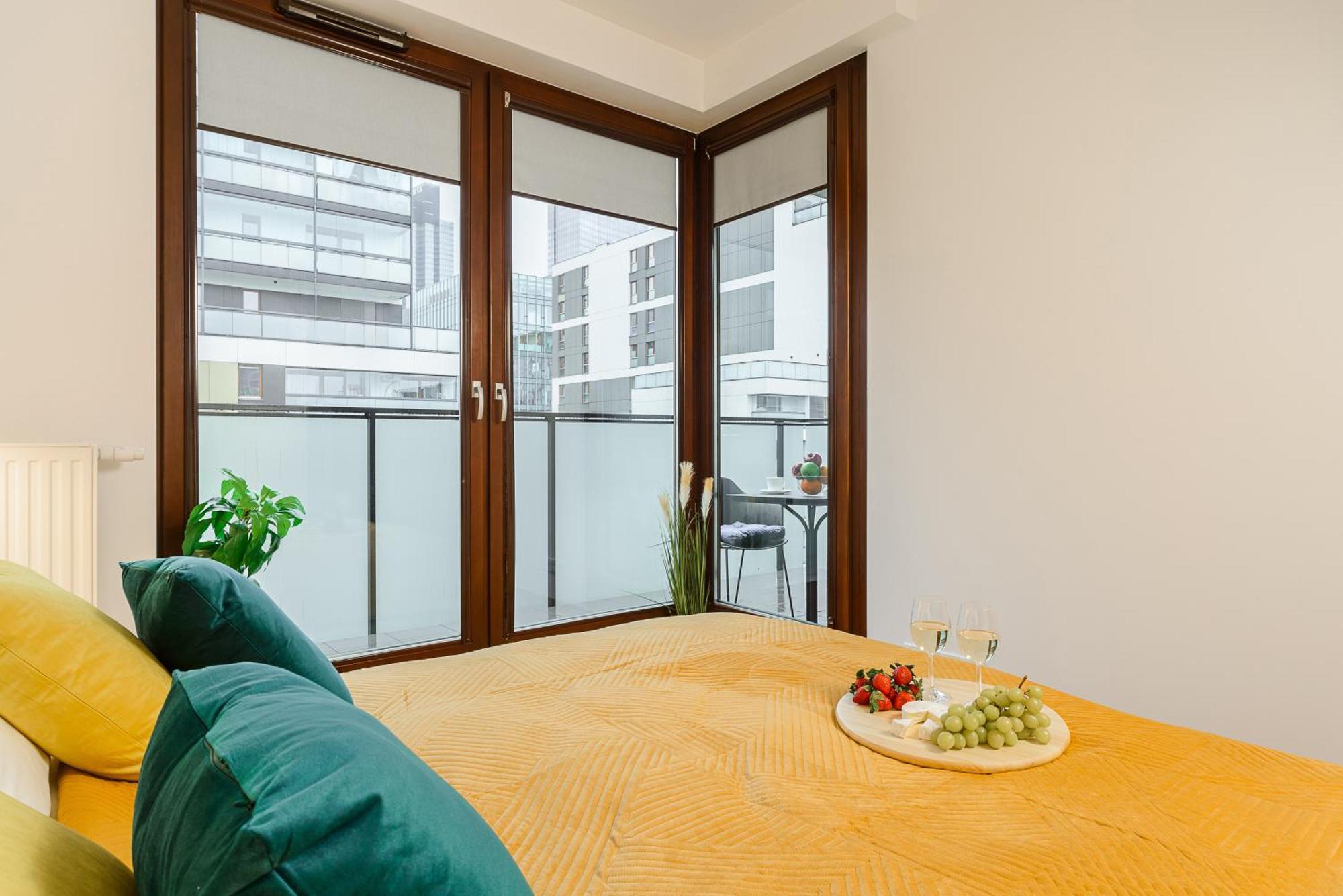 Luxury Apartments Mennica Residence With Parking Warschau Exterior foto