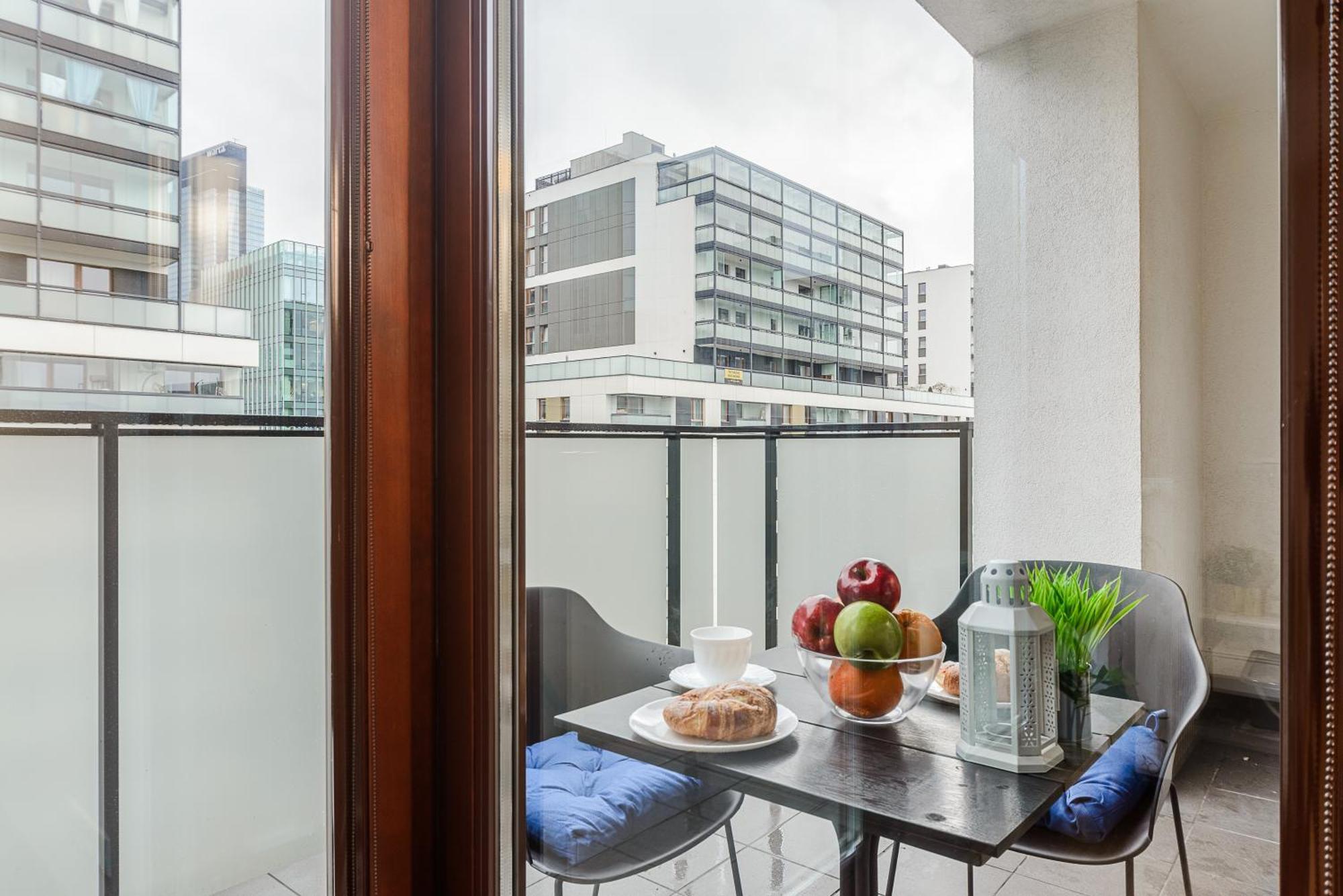 Luxury Apartments Mennica Residence With Parking Warschau Exterior foto